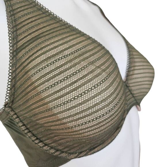 fairy striped mesh bra - Picture 3 of 6